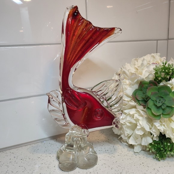 Murano Glass Fish - Vetro Artistico Veneziano - Vintage Murano Venetian Italy - Picture 12 of 12
